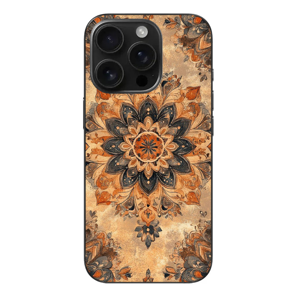 🧡 Anatolian Mandala – Otantik Desenli Telefon Kılıfı