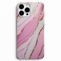 🌸 Pink Gold Mermer Telefon Kılıfı