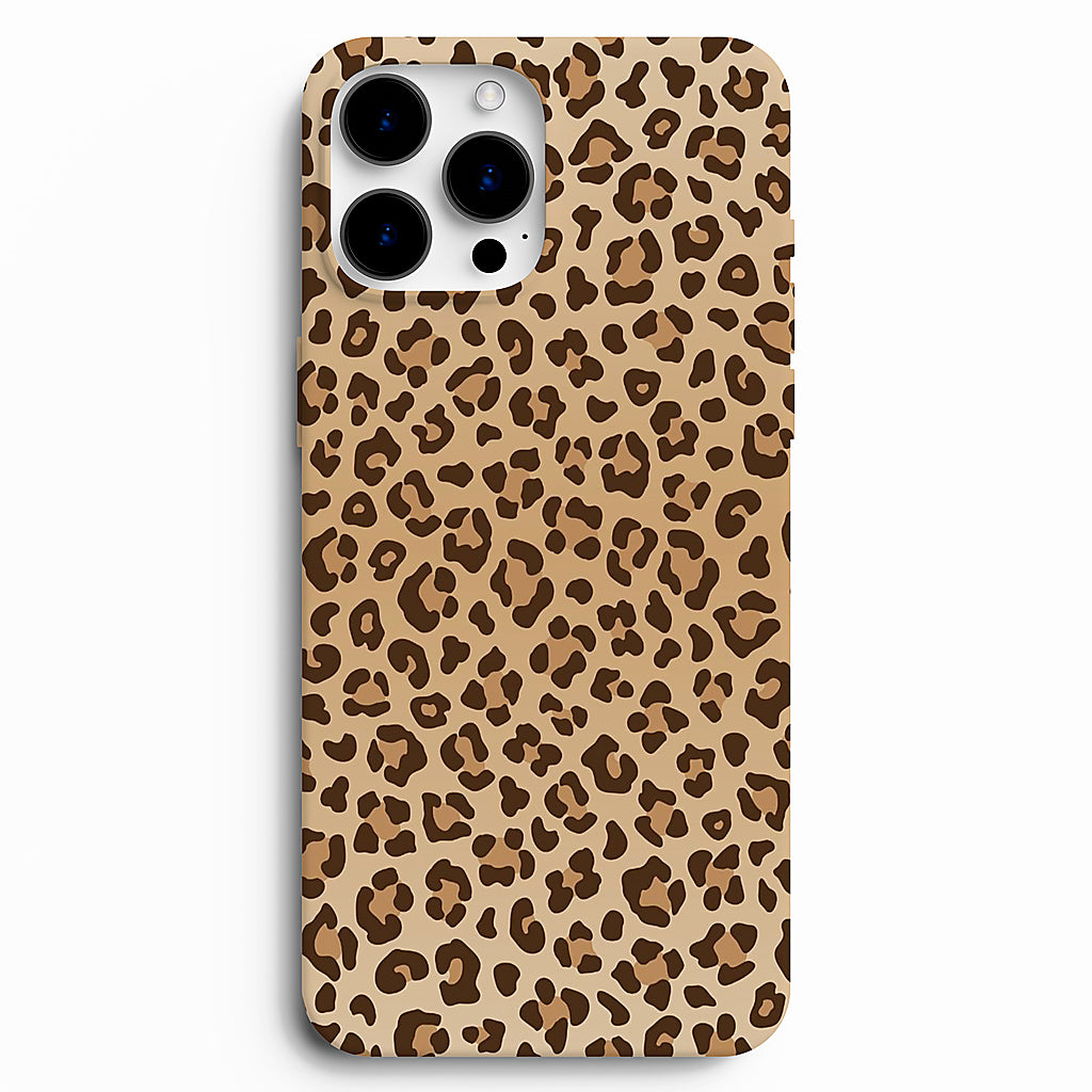 🐆 Minimal Leopard Telefon Kılıfı