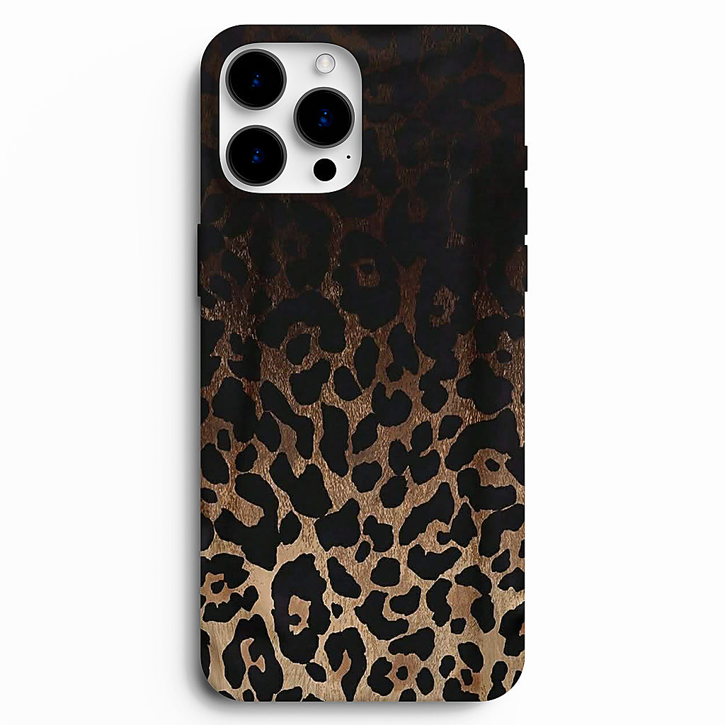 🐆 Dark Leopard Gold Premium Telefon Kılıfı