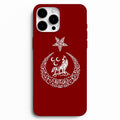 🐺 Üç Hilal & Bozkurt – Türk Motifli Telefon Kılıfı
