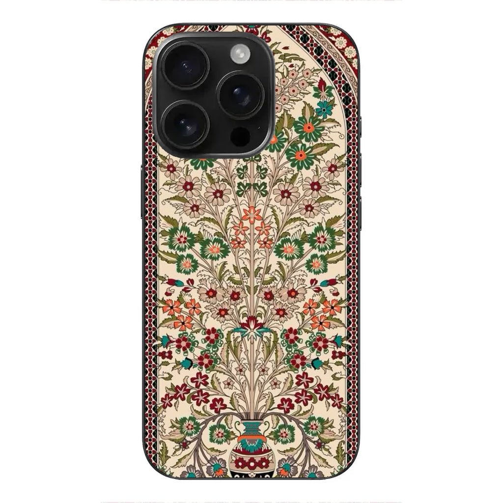 Bahar Bahçesi – Geleneksel Çiçek Motifli Telefon Kılıfı