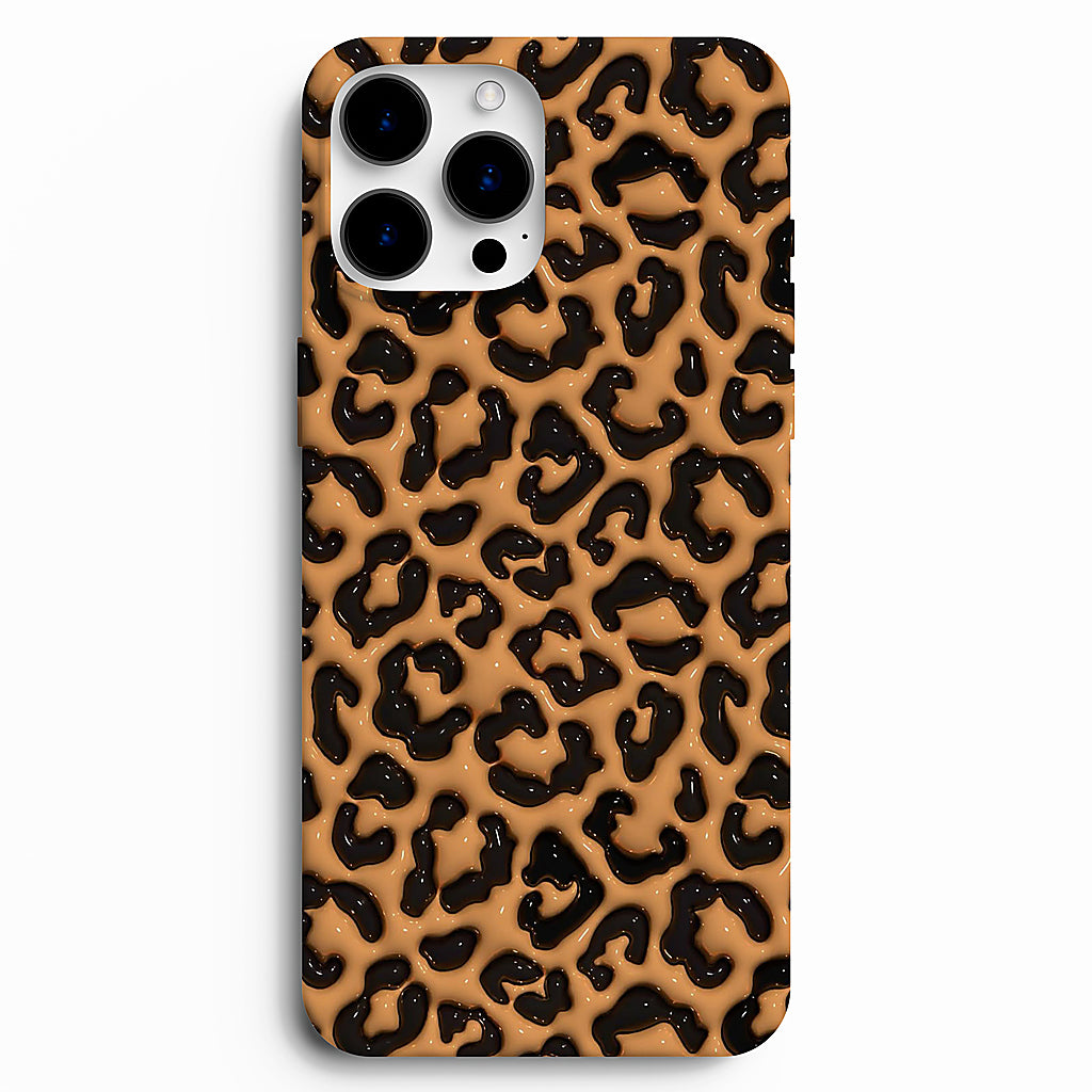 🐆 Glossy Leopard Premium Telefon Kılıfı