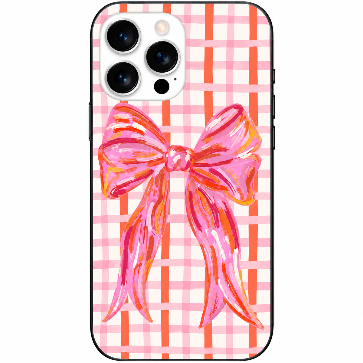 Pink Bow – Pembe Fiyonk Tasarımlı Telefon Kılıfı