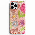🌺 Pastel Bahçe – Çiçek Desenli Telefon Kılıfı