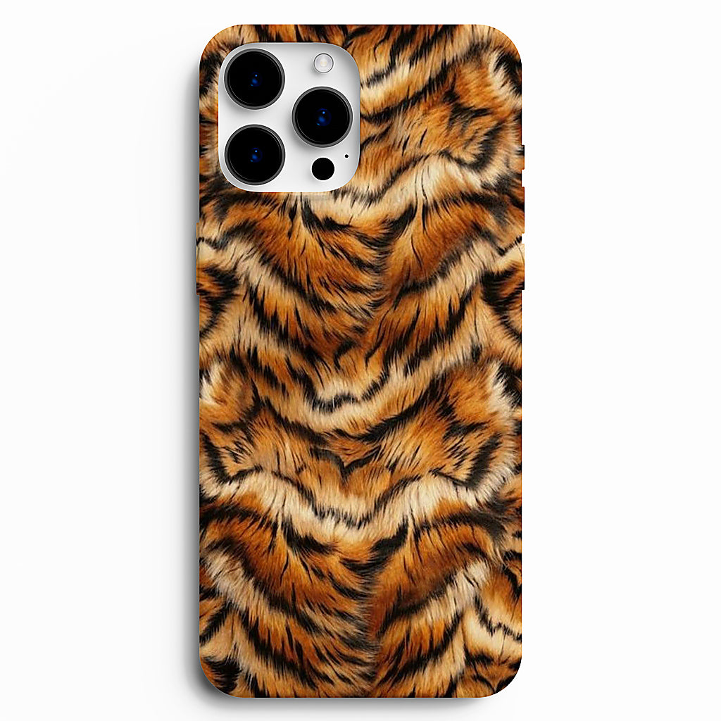 🐅 Wild Tiger Kürk Desenli Telefon Kılıfı