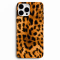 🐆 Golden Wild – Turuncu Leopar Desenli Telefon Kılıfı