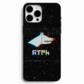 🐺 Göktürk Bozkurt – Modern Glitch Tasarımlı Telefon Kılıfı