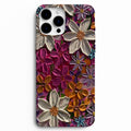 🌺 Mystic Bloom – Premium Çiçek Desenli Telefon Kılıfı