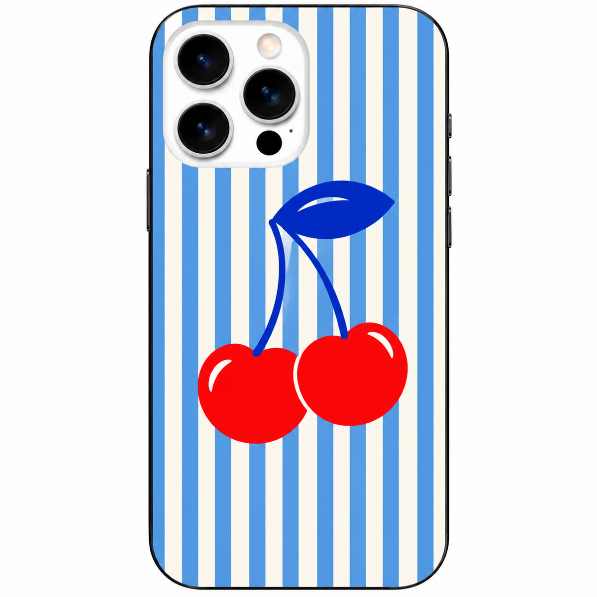 🍒 Cherry Pop – Retro Kiraz Telefon Kılıfı