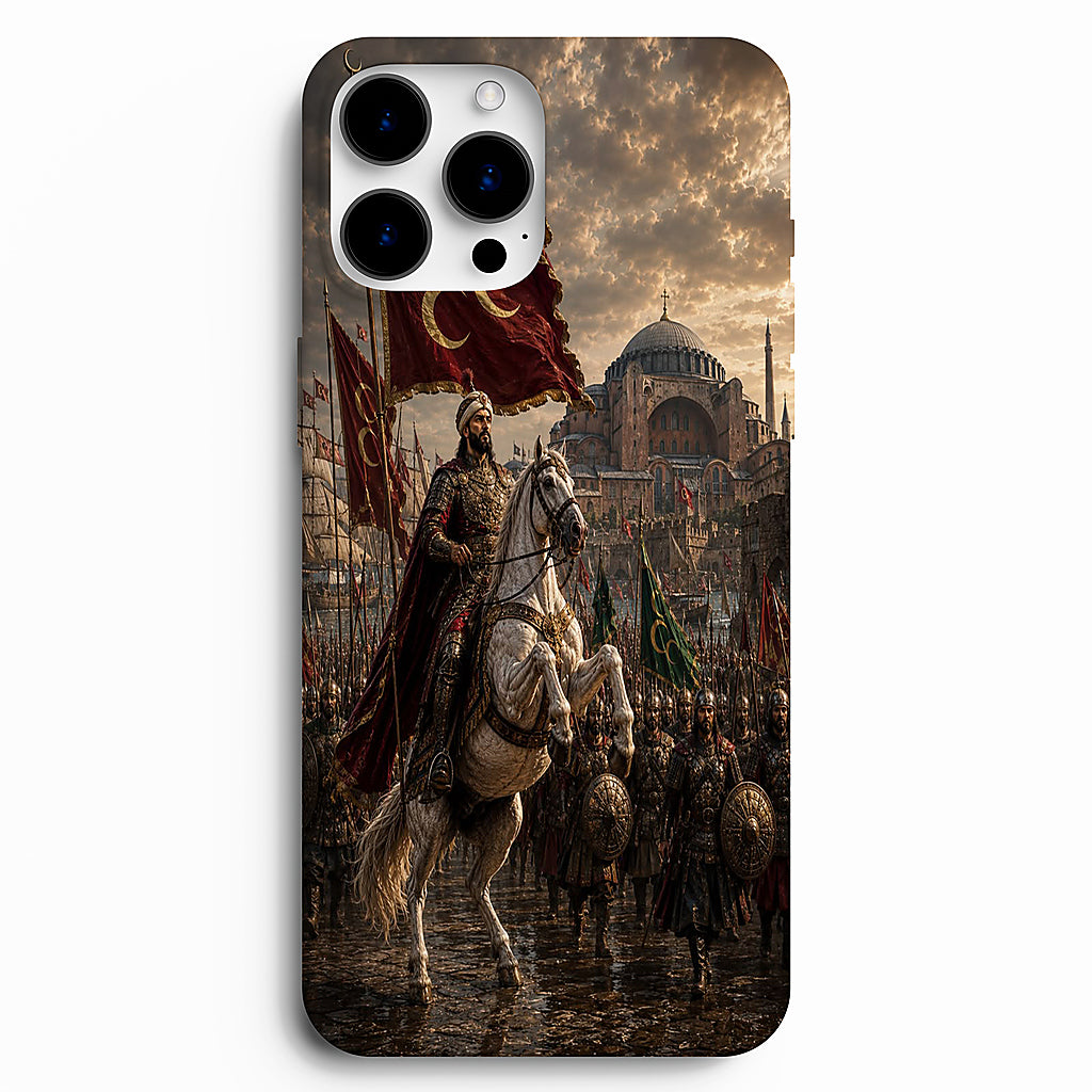 ⚔️ Fatih Sultan Mehmet – İstanbul’un Fethi Telefon Kılıfı