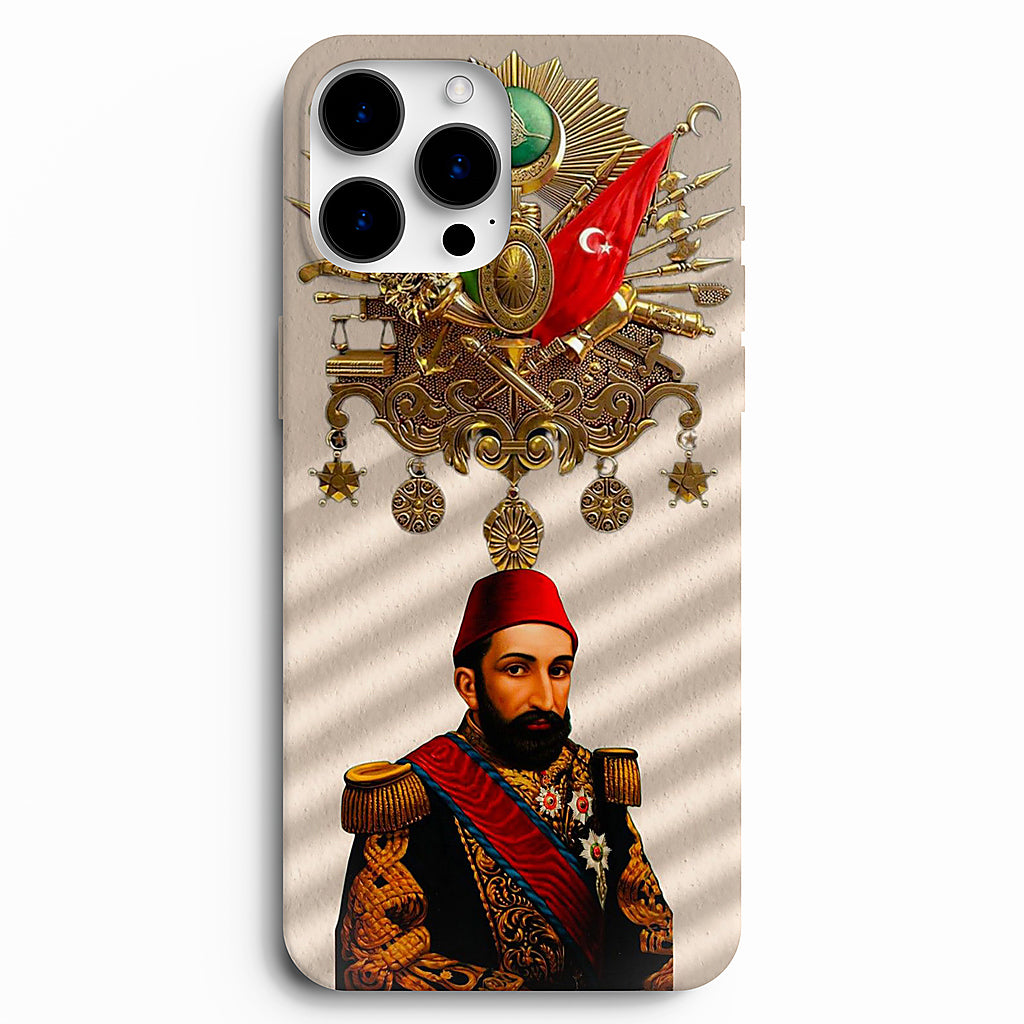 👑 Osmanlı Padişahı & Osmanlı Arması Telefon Kılıfı