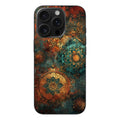 🧿 Mystic Mandala – Turkuaz & Altın Bohem Desenli Telefon Kılıfı