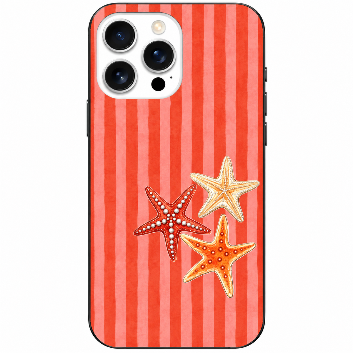 ⭐ Coral Star Deniz Yıldızı Desenli Telefon Kılıfı