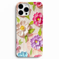 🌺 Renkli Bahçe – Pastel Çiçek Desenli Telefon Kılıfı