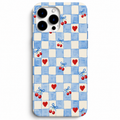 🍒 Cherry Love – Kiraz & Kalp Desenli Telefon Kılıfı