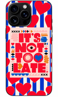 ❤️ It’s Not Too Late – Retro Kalp Telefon Kılıfı
