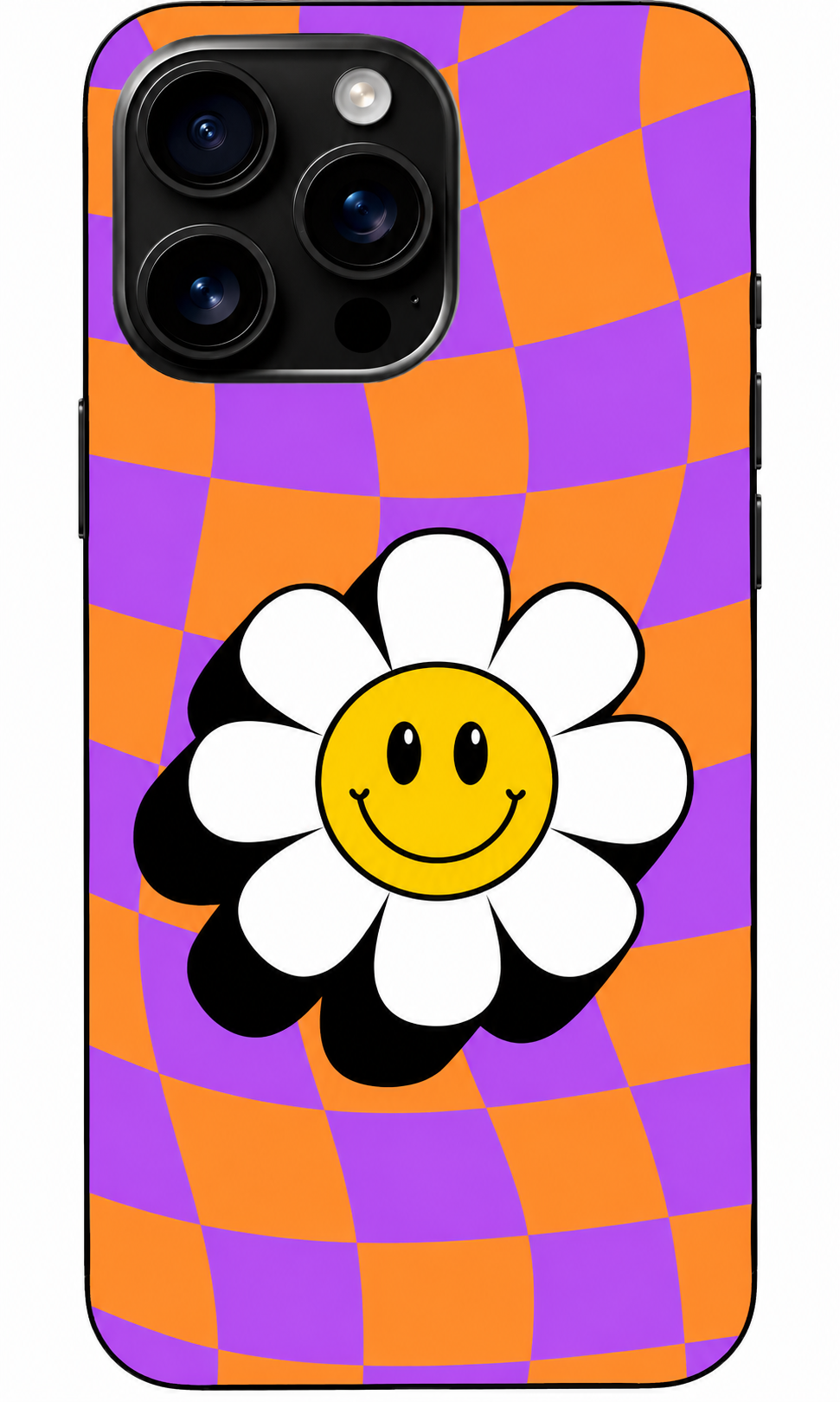 🌼 Happy Daisy – Retro Papatya Telefon Kılıfı