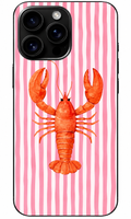 🦞 Pink Lobster – Istakoz Desenli Telefon Kılıfı