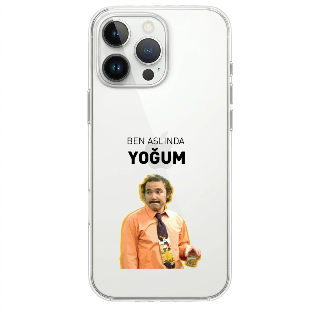 “Ben Aslında Yoğum” Eğlenceli ve Komik Telefon Kılıfı