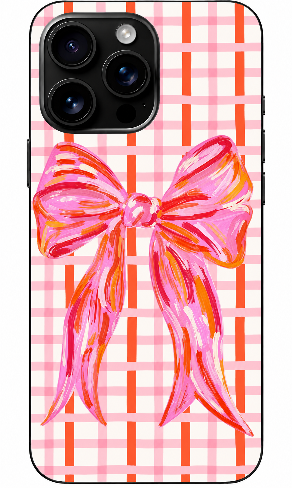 Pink Bow – Pembe Fiyonk Tasarımlı Telefon Kılıfı