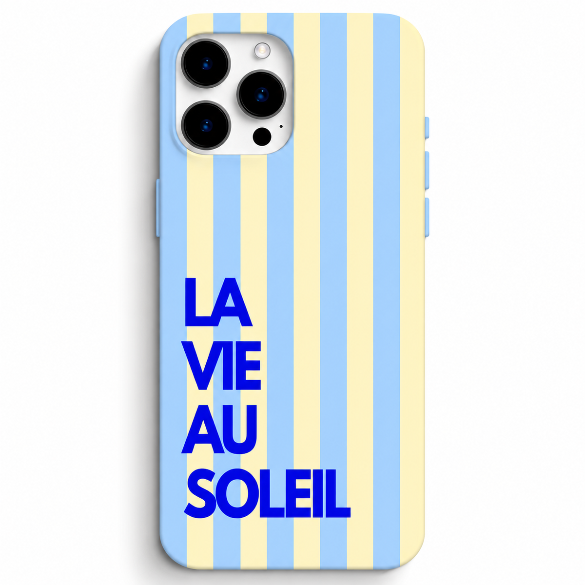 ☀️ La Vie Au Soleil – Çizgili Telefon Kılıfı