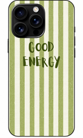 Good Energy Yeşil Çizgili Telefon Kılıfı – Pozitif Enerji Serisi